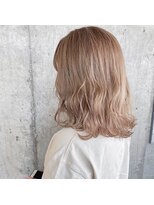 テイラー(Taylor)&nbsp;【Taylor 大宮】ミルクティーベージュ×ミックス巻き