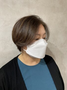 ターフタカサキディエル(TURF TAKASAKI D.L) 丸みショート★アッシュブラウン