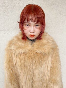 アンドスタイル(&style) 【大名店　江藤】オレンジブラウン　ケアブリーチ