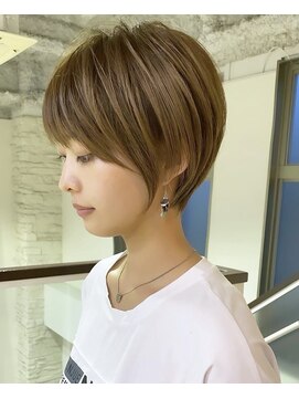 ラフ 新宿(Laff) 【Laff】大人可愛い20代30代40代ショートボブ丸みショート