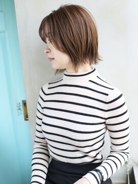 バース(BIRTH) 天神【BIRTH】大人可愛い外ハネボブ×ショコラアッシュ　5