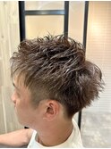 フェザーマッシュ/ワイルドアップバング/ツーブロック