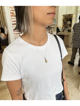 クレン 真嘉比店(Cre'ne) インナーカラーダブルカラーブリーチハイトーン