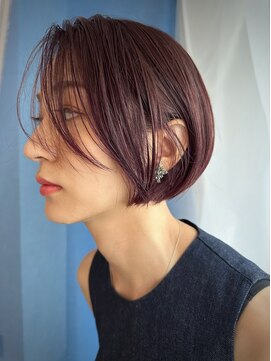 イトシテ ミニボブ×ダークパープル【担当　ジン　トモヒト】