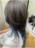 前髪/マチルダボブ/ピンクベージュ/インナーグレージュ/学芸大学
