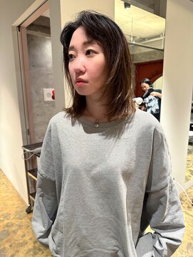 ハマモト ウルフレイヤーカット