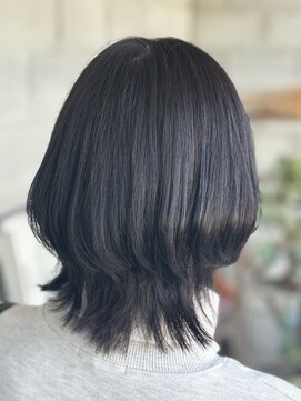 ニキ ヘアー ネイル 子安店(niki hair, nail) ダークブルーパープル