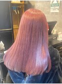春カラー/モーブピンク/ハイトーンピンク/初ブリーチ