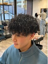 シーフ 千葉(Cyf)&nbsp;波巻きツイストスパイラルパーマ/メンズマッシュ/千葉駅保立大翔