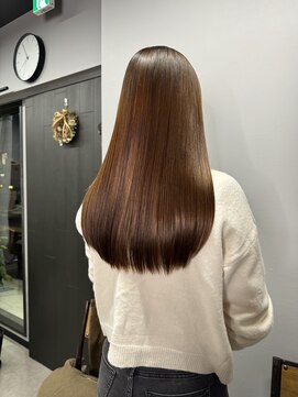 ヘアーリゾート ルアーナ(hair resort LUANA) ハイトーン髪質改善縮毛矯正