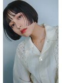 【LUZ立川】艶髪ブラック＋ぱっつんボブ★New Open