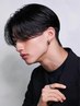 毛流れニュアンスパーマ＋カット　￥10000