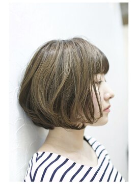 ニューライン 豪徳寺 山下(New-Line) ナチュラルカール愛されミニボブ！