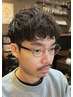 ■カット＋ノーマルパーマ＋パーマ用補修トリートメント/眉カット　￥10500～