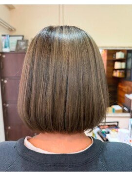 トウカ 船橋駅前店(TOUKA) 白髪ぼかし/ハイライト/ボブ/髪質改善トリートメント[船橋駅]
