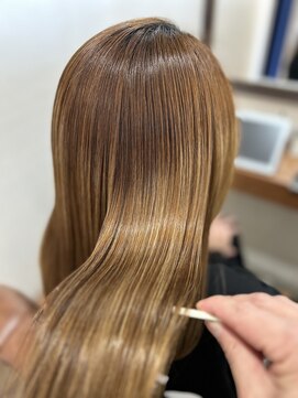 美容室 ルアル 市原市八幡宿店(Luar) サラサラストレート　ハリウッド