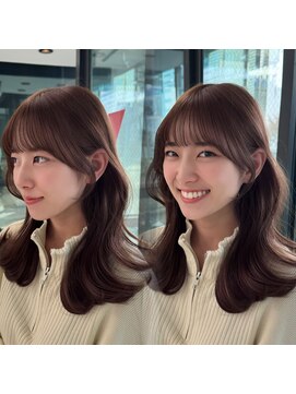 ビューレイギンザ(VIEW LEI GINZA) 小顔効果〇/シースルーバング/フェミニン