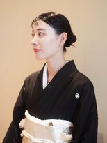 【 木田琴美 】ヘアセット　和装　ヘアピース
