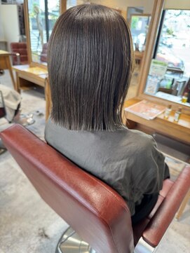 ルシュカイチマルニ(Rasca102) Rasca◆ボブ/オリーブグレージュ/透け感カラー