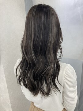 ユアーズヘア 新宿三丁目店(youres hair) ハイライト×グレージュ