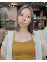 マーケット(MARKET)&nbsp;ミディアムボブ　グレージュ