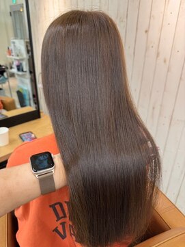 リンクス 久喜(LINKTH) ULTOWAトリートメント/黒髪/ネビージュ/小顔/ワンレン