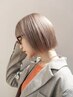 【7,8月ご新規様限定】ケアカラー＋クイックTR　渋谷/表参道/ウルフカット/