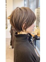 ビュー トウキョウ(VIEW TOKYO)&nbsp;渋谷　20代30代40代大人可愛いひし形ショートボブ