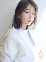 ハナレ(hanare)&nbsp;ゆるふわボブ/大人かわいい/シルキーベージュ/シースルーバング