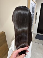 ナンバースリー 綱島店(Number Three) 髪質改善/“艶髪”ストレート【Number Three綱島】