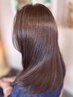 【新感覚☆ツヤツヤで傷まない◎】ツヤ出るヘアカラー＋カット