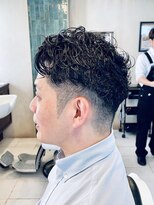 グレイスフルバーバーロンドン 大宮店(Graceful Barber London)&nbsp;【40代 男性】ロンドンツーブロックパーマ（大宮/バーバー）