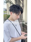 【大人男髪】大人マッシュ×ツイストシャドウパーマ