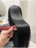 髪質改善ストレート