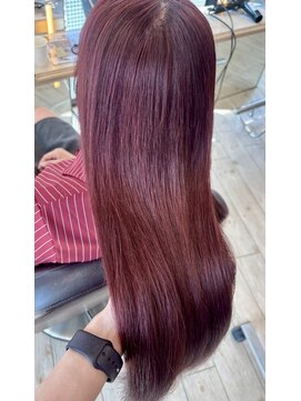 スタイル 横浜(STYLE) 【金光】ダブルカラー/ブリーチ無し/中明度/チェリーブラウン