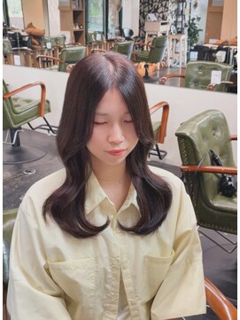 エミタス 三年坂(Emitas) 色気のある韓国ヘア【和歌山美容室】レイヤーカット