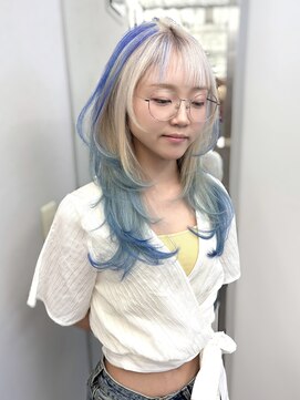 ロテ 名古屋 名駅店(Lote.) ミディアムヘア/デザインカラー/フェイスフレーミング/名古屋