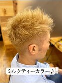 ミルクティーカラー♪