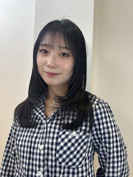 ロンドアベニール 北千住(Lond avenir) 暗めカラー/レイヤーカット/マロンベージュくすみベージュ北千住