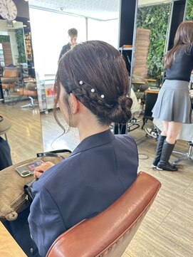 インデペンデンス(independence) 【ヘアセット】アップスタイル×結婚式、パーティー