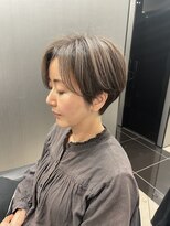 メゾンイデアル(maison Ideal)&nbsp;大人ハンサムショート×コントラストハイライト