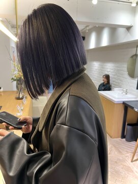 ローレン(LOREN) ミディアムヘア/デザインカラー/フェイスフレーミング/栄/久屋