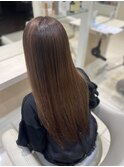 髪質改善ストレート
