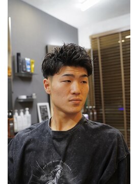 アクティブショート×テーパーフェード