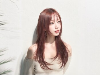 オズ 郡山桑野店(OZ)の写真/郡山桑野で韓国風ブリーチなし透明感◎柔らかくベージュくすみカラーで叶える、あなたの理想の髪色体験!