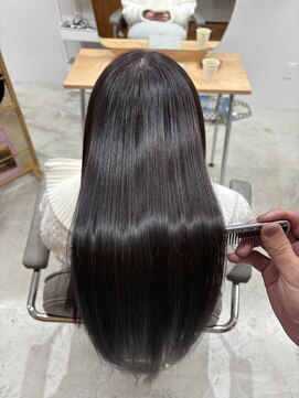 リヴ ヘアサロン(LiV HAIR SALON) ラベンダーカラー×LiV式ストレート