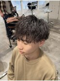 ツイストスパイラルで作る無造作ヘア