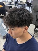 無造作ショートマッシュ