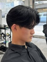 エルマーク メンズパーマ 心斎橋(L-MARK)&nbsp;マッシュヘア/波巻きパーマ/men's/スパイラルパーマ/眉