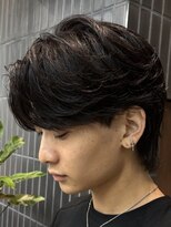 メンズサロン ノード 栄(men’s salon NODE)&nbsp;シャドウパーマ波巻きスパイラルパーマウルフパーマ名古屋駅栄駅